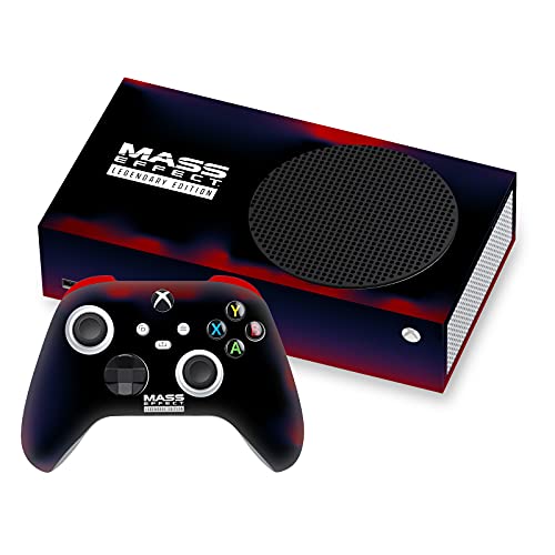 Autocollant Mass Effect Xbox Series S peau vinyle console manette