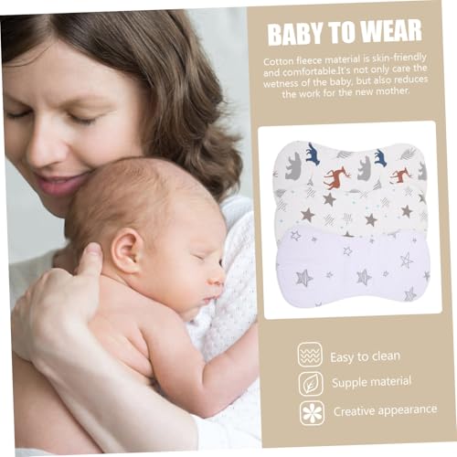 Chiffons rots doux en coton bébé lingettes réutilisables de naissance - 7