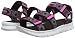 Skechers C-Flex Sandal 2.0, Sandalias de Punta Descubierta Niños, Negro (Black Textile/Multi...