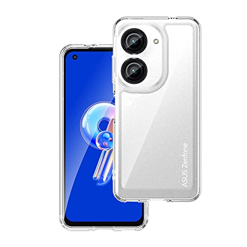 FOR ASUS Zenfone 9 用のケース FOR ASUS Zenfone 9 用のカバー クリア ソフト シリコンケース 薄型 柔らかい手触 落下防止 TPU材质 FOR ASUS Zenfone 9 用の全面保護カバー