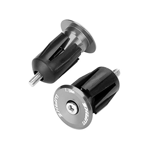 Tappi Manubrio PRO In Alluminio, Coppia, Per Bici City, MTB, Gravel, E-bike, PRJAR0004