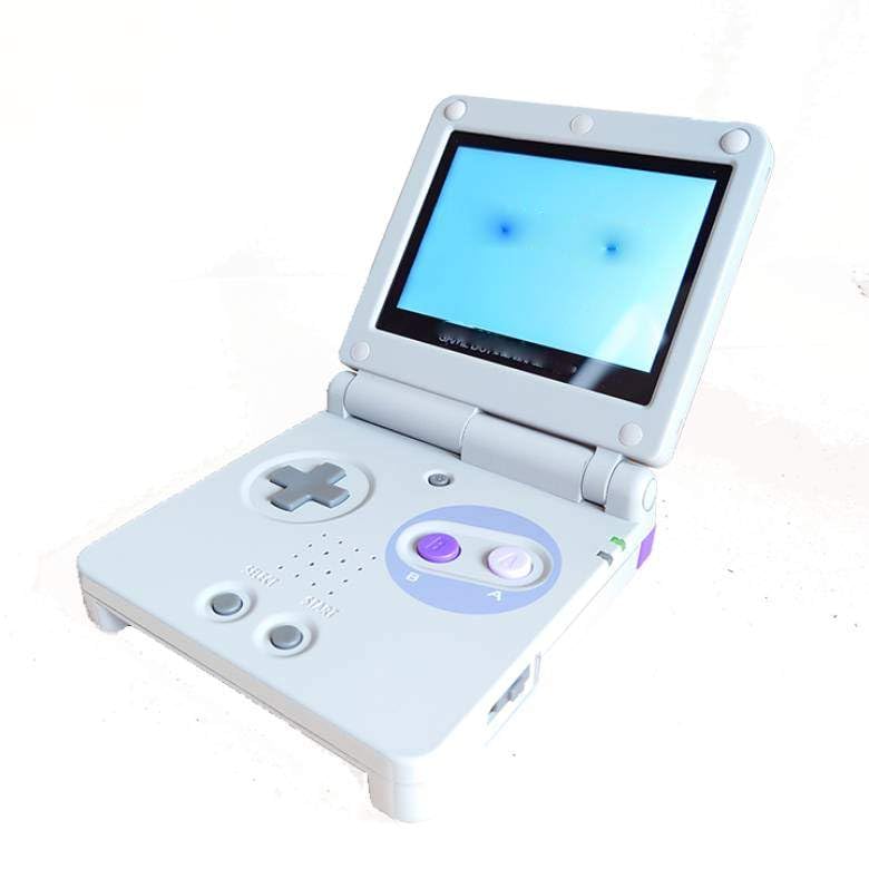 Amazon | 【IPS V7】 換装済 整備済 ゲームボーイアドバンスSP