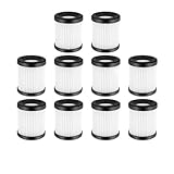 掃除機 交換部品のHepaフィルター。 MOOSOO XL-618Aに対応。 GeeMo G201と互換性があります。 コードレス掃除機 Hepa フィルター スペアパーツ(Color:10PCS)