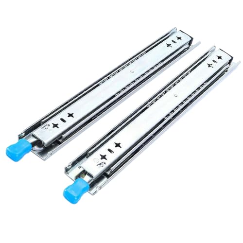 60Kg Locking Drawer Slides Runners Lengths 350mm to 800mm Draw Trailer 4Wd 400mm Closed - 800mm Extended