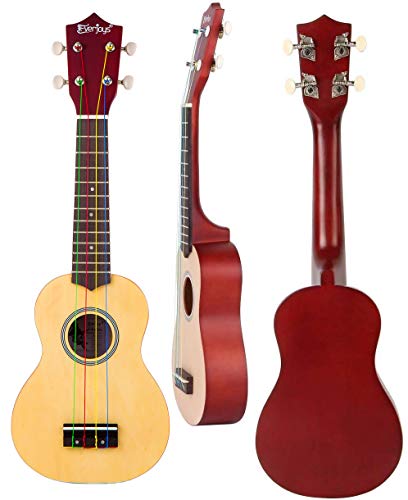 Kit Débutant Ukulélé Soprano – 21 pouces avec Comment jouer Songbook Sac de transport Tuner numérique tout en un Set - Les Beatles, Paul McCartney, John Lennon, RIngo Starr, George Harrison Kit Débutant Ukulélé Soprano - 21 pouces avec Comment jouer Songbook Sac de transport Tuner numérique tout en un Set – Image 3