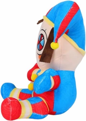 SAJISP The Amazing Digital Circus Plush,10.3" Pomni Plushies Toy Gift, Cute Stuffed Figure Doll for Kids and Adults, Birthday Halloween Christmas Choice for Boys Girls - 3