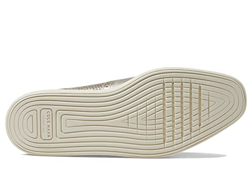 Cole Haan Cole Haan Women's Originalgrand Platform Wingtip Oxfords, Gold Talca/Ivory, 10-B US