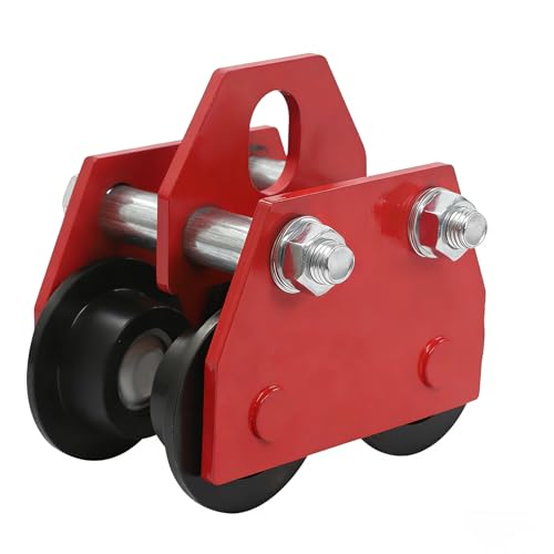 3 Ton Beam Trolley, 6613lbs Manual Trolley Adjustable