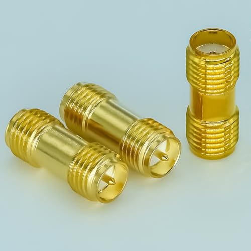 3PCS SMA Barrel Adapter Connector Antena miniatura 6