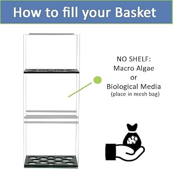 Chamber Two Media Basket for Fluval Evo 13.5 and Fluval Spec 16