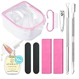 AZUREBEAUTY Nail Soaking Bowl, Soak Off Dip Powder...