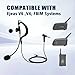 Renastar 3.5mm Wired Soccer Referee Communication Headset, On Ear Fbim Earpiece with Mic, 3.5 mm Football Coach Earphone for Ejeas V4 V6 Radios