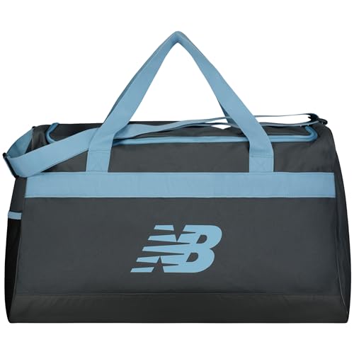 New Balance Duffel Bag, Medium Gym Travel Luggage with Carry Handles and Adjustable Shoulder Strap