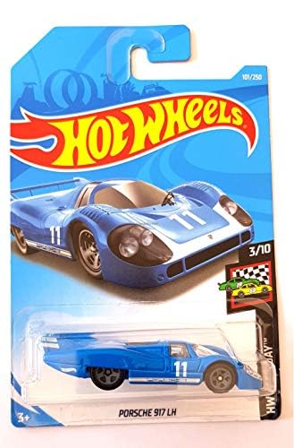 Image of Hot Wheels Porsche 917 LH HW Race Day Ages 3 and Up (Blue)
