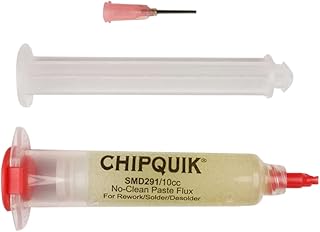 Chipquik Tack Flux no clean in a 10cc syringe w/plunger & tip - SMD291