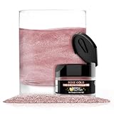 Rose Gold Beer & Beverage Glitter | 4 Gram Jar | Edible Food Grade Beer Glitter, Cocktail Glitter & Beverage Glitter from Bakell