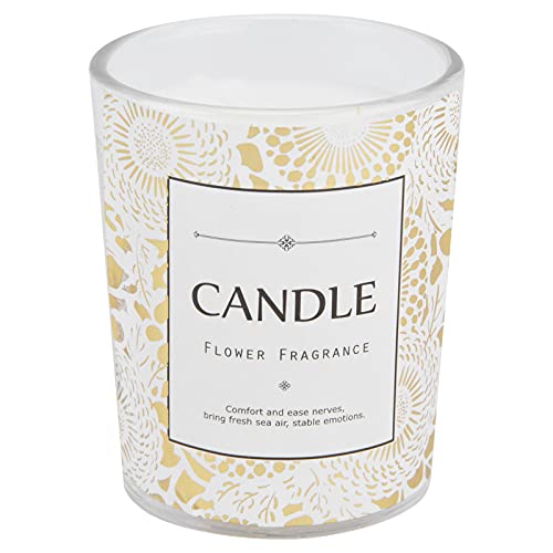 Vela Perfumada, Vela Perfumada de Vainilla con Aromaterapia con Tiempo de Combustión Prolongado, Vela Relajante Y Calmante para Mujeres, Cumpleaños, San Valentín, Aniversario, También para Decoración