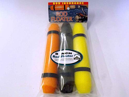 Blakemore 8 Inch Rod Floaters 3/Pack Assorted-Black/Yellow with Orange - 438