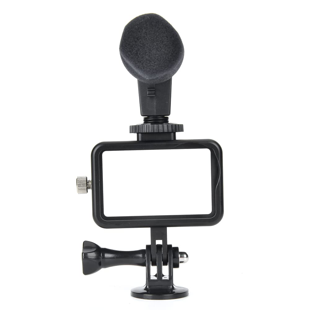 Aparat sportowy Akcesoria do selfie Mikrofon Adapter audio USB-C 3,5 mm Rama ochronna Statyw do