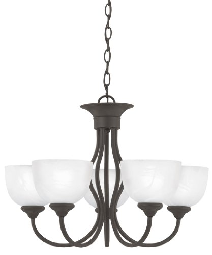 Thomas Lighting Sl8015-63 Tahoe Five-Light Chandelier, Bronze Finish