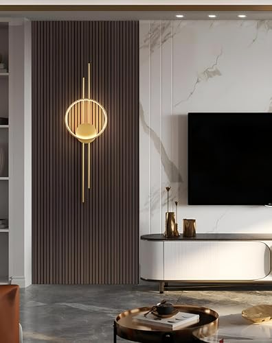 Image of FILLISKA Led Wall Highlighter Light, 3-in-1 Colour Changing, Luxurious Wall Decor (12 Watt Acoustic Gold)