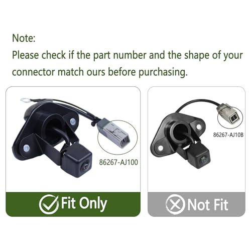 Image of ApplianPar Rear View Back Up Camera 6 Pins for Legacy Outback 2010 2011 2012 2013 2014