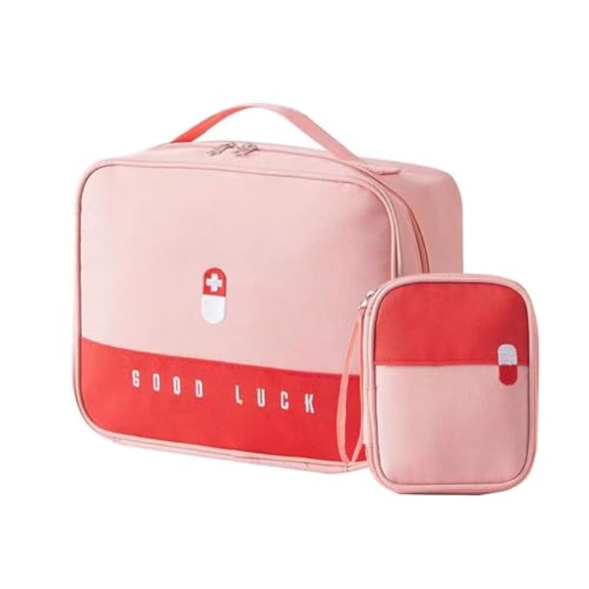 Empty First Aid Bag Travel Medicine Box Organizer