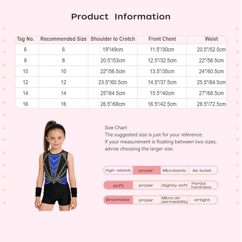 Ensemble danse fille short et haut extensible de gym