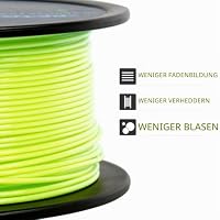 GEEETECH PETG Filament 1,75 mm, 3D Drucker Filament,1 kg pro Spule,Apfel Grün – Ansicht 2