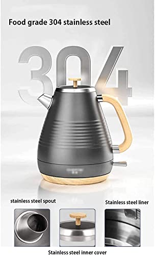 Hervidor eléctrico doble pared acero 1.7 L miniatura 2