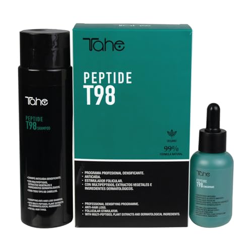 Tahe Peptide T98 Pack Programa anticaída del cabello:...