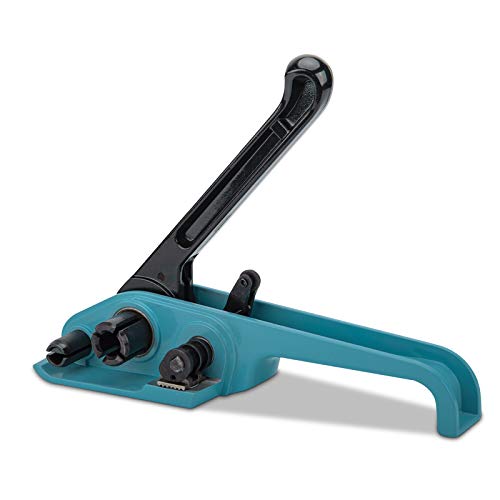 MYFAMIREA Heavy Duty Poly Strapping Tensioner Sealer and Cutter Manual Packing Tools Kit for 1/2