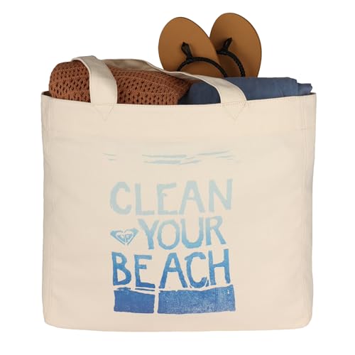 Image of Roxy Cotton Tote Bag | Everyday Carry | Beach | Travel | Vacation | Reusable | Lightweight