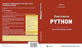 Exercices en Python: Plus de 100 exercices corrigés (Apprentissage ...