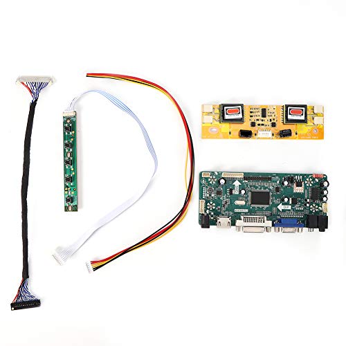 Computer Monitors LCD Driver Board HDMI+VGA+DVI+Audio Input LCD Controller Board LCD Panel Universal LCD Driver Board