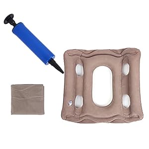 Opblaasbare Kussens, Draagbaar Butt Aambei Kussen Rolstoel Kussens voor Drukontlasting, Bed Pijnbestrijding Kussens voor Decubitus