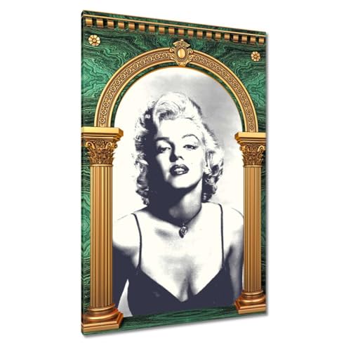 Peinture imprimée sur toile haute définition 80x120 actrice de légende H760M
