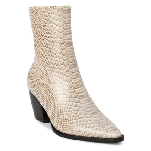 Image of Matisse Womens Caty Pointed Toe Casual Boots Ankle Mid Heel 2-3 inch - Beige