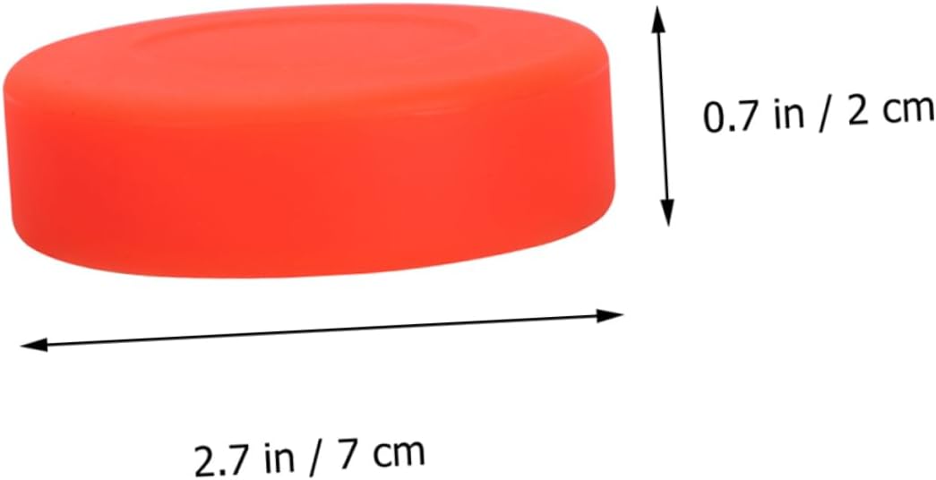 10pcs Rubber Ice Hockey Pucks Hockey Balls Adjustable Hardness Matte Balls Sports Supplies Standard Pucks for Game