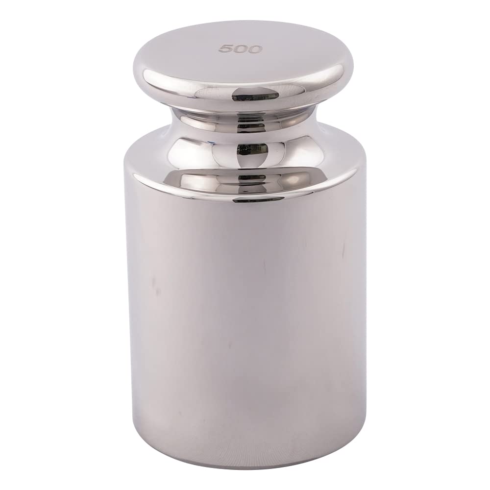 アズワン(AS ONE) 円盤分銅 500g 等級M1級 JCSS校正付(2級) M1DS-500G-