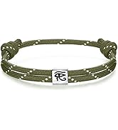 J.Endéar Herren Damen Armband Auge des Horus Ägyptischer Schmuck | Nautical Paracord Silber 925 W...