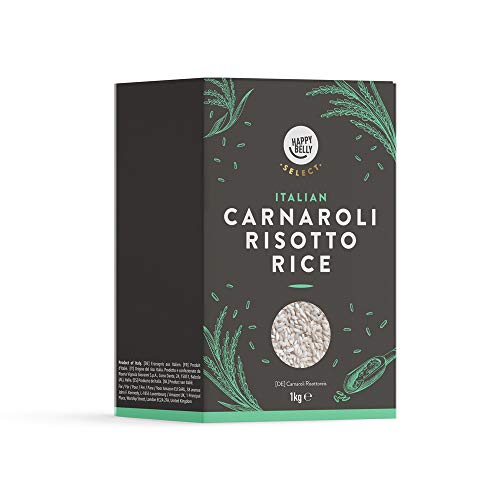 Amazon Brand - Happy Belly Select Carnaroli Risotto Rice, 1kg, Pack of 5