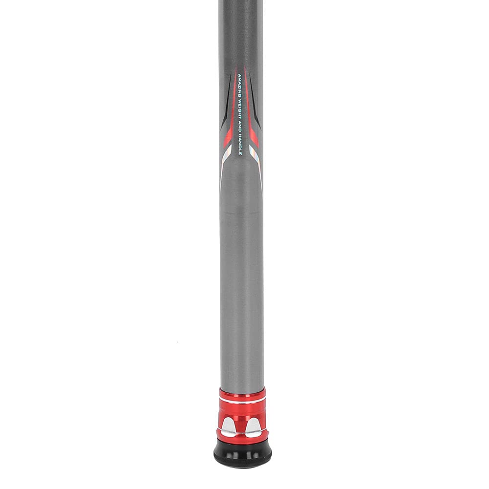 Canna da Pesca Telescopica in Fibra di Carbonio da 4,2 M Leggera e Resistente per la Pesca D'Acqua Dolce in Acqua Salata