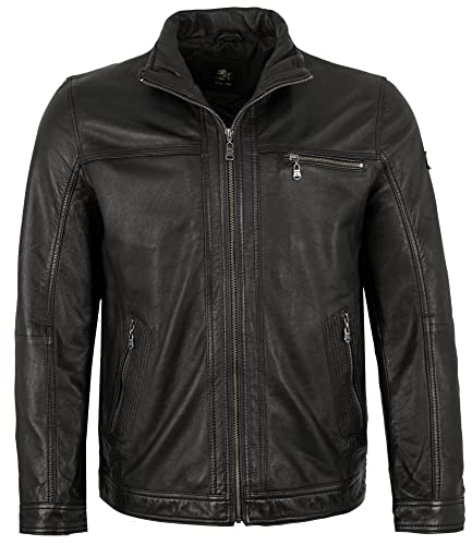 Preisvergleich Produktbild OTTO KERN- Herren Lederjacke Lammnappa schwarz Größe 52