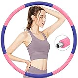 【Aoweika Upgrade Exercise Hoop 】: Der neu verbesserte Reifen aus Edelstahl, der alle Mängel des auf dem Markt erhältlichen Reifen vermeidet. Jeder Teil des Reifen besteht aus weichem und hautfreundlichem EVA-Schaummaterial mit hoher Dichte (5 mm) und einem Innenkern aus Edelstahl.