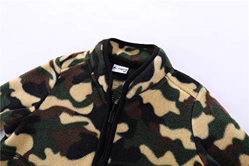 Image of Mud Kingdom Unisex Kids Fleece Jacket Printing Zip Up