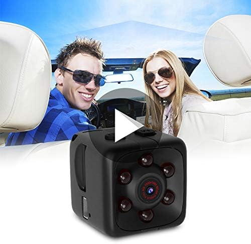 MINQISU Spy Hidden Camera 1080P Portable Cube Camera Mini Security Camera Night Vision Motion Detection Cameras