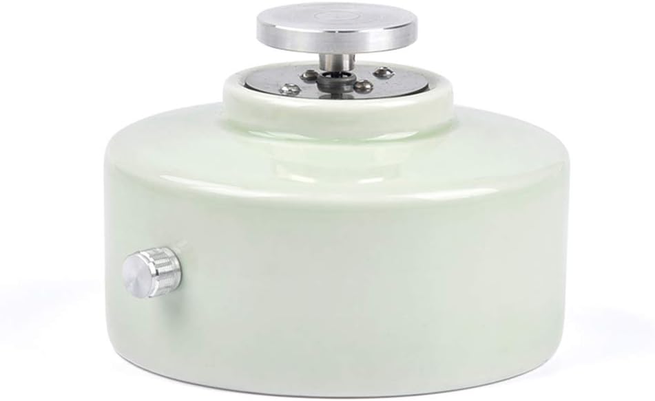 Huanyu Mini Pottery Wheel Machine 4.3CM Turntable USB Clay Making Ceramic Machine 2300RPM DIY Clay Tool for Ceramic Art Work Teaching Home (Cyan)