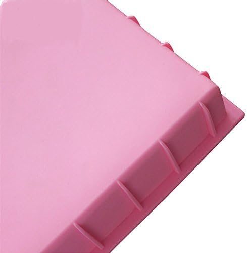 ZWANDP Large Quadrel Brick Baking Toast Bread Loaf Cake Pastry Silicone Mold for Handmade Soap Mold Toast Mold