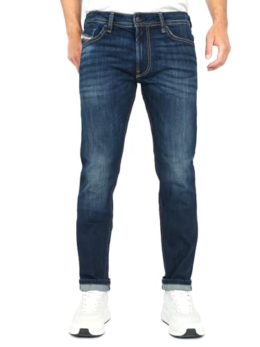 Diesel Jean stretch taille basse pour homme - Thommer-R RB065, bleu, 34W / 32L